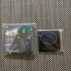 鬼滅の刃　モクテルバー　冨岡義勇　ロトくじ　第1弾　缶バッジ　ミニアクリルパネル