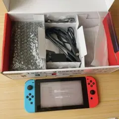 【タイムセール】Switch 青と赤 Joy-Con 本体＆ソフト2個セット