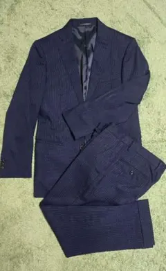 グリーンレーベル スーツ ネイビー 44