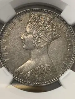 1869年 イギリス ビクトリア ソブリン金貨 NGC MS62 - メルカリ