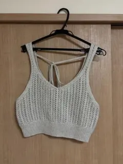 ニット ビスチェ