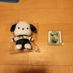 ポチャッコぬいぐるみ　&　キーホルダー　ドトールコラボ福袋2026