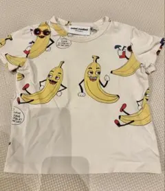 mini rodini バナナ柄 Tシャツ