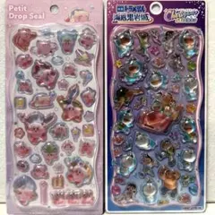 【正規品】プチドロップ星のカービィ ♡ チェリジェムドラえもん 2枚セットのサムネイル