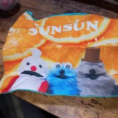 SUNSUN カプセルトイ オレンジデザイン【スクエアポーチB】☓２ポーチ