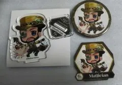 第五人格 スイパラ ６周年 アクスタ 缶バッジ ステッカー マジシャン