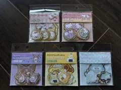 サンリオキャラクター フレークステッカー　5シートセット