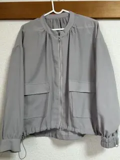 r.p.s ブルゾン 薄手アウター グレー