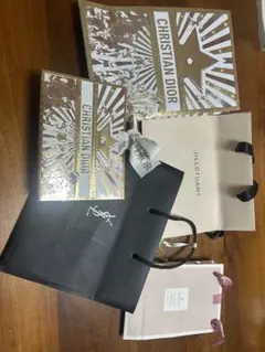 CHRISTIAN DIOR/JILL STUART/YSL 紙袋 5枚セット