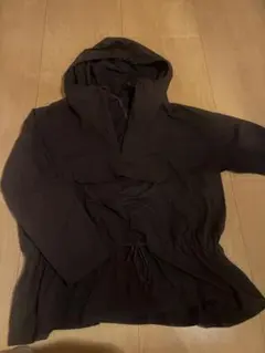 SEA／フード付きプルオーバー（ブラウン／Freeサイズ）