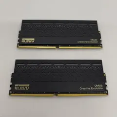 【未開封】KLEVV DDR4 64GB (32GB x2) 3200MHz Klevv CRAS X RGB 32GB (16GBx2) | DDR4 3200MHz Gaming RAM