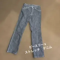 新品同様　 B-Three jeans デニム パンツ ブラックのサムネイル