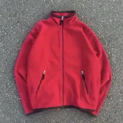 90s OLD GAP フリースジャケット 赤 短丈