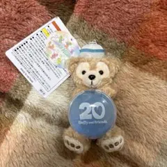 ディズニーシー 20周年 カラフルハピネス　ダッフィー キーチェーン　ぬいぐるみ