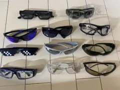 ボレー含む 安全メガネ サングラス まとめ 11点 中古のサムネイル