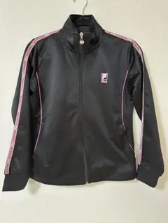 FILA 黒 ジャージ ジャケット Mサイズ