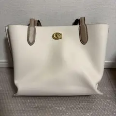 【2、3回使用】トートバッグ　coach ウィロウ