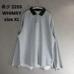 希少 22SS WHIMSY RAGLAN POLO SHIRTS ウィムジーのサムネイル