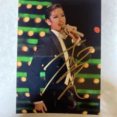 柚香光 サイン入り2L舞台写真