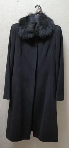 美品✨ LISSEO（リセオ）ロングコート フォックスファー