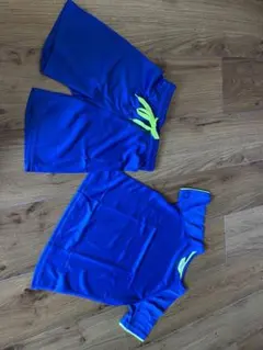 ボイーズ キッズ 半袖 子供 夏 Tシャツ パンツ セット スポーツ ブルー