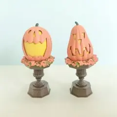ディズニー ハロウィン ミニチュアフィギュア コレクション パンプキン ライト