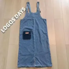 LOGOS DAYS サロペット　ストレッチのサムネイル