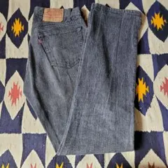 80s Levi's 501-0619 ブラックストライプ W32 L34
