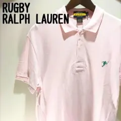 ラグビー ラルフローレン ピンク ワンポイント ポロシャツ 下北沢 原宿 高円寺