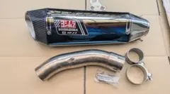 KTM ヨシムラスリップオンマフラー R11風 焼色付き カーボンエンド