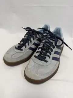 addidas アディダス スペツィアル 24cm ライトブルー×ネイビー