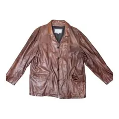 90sオールド！上質羊革レザーブルゾン！WILSONS L 90s WILSONS LEATHER レザー ジャケット 黒 L シンサレート着脱