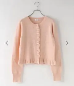 チビフリルカーディガン ローリーズファーム LOWRYSFARM ピンク