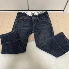 最終値下げ！バーバリー　サイズ23 デニム