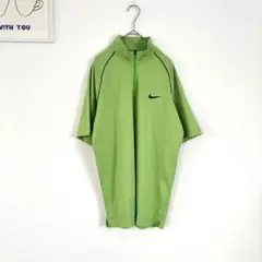 ナイキゴルフ/NIKEGOLF ドライフィット　半袖　ハーフジップ　ゴルフウェア