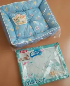 ペット用品　スクエアベッド&冷感マットMまとめ売り