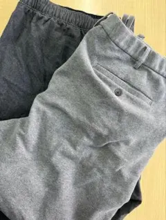 【お得2本セット！】ユニクロ 3XLサイズ ジョガーパンツ 厚手と薄手【極美品】