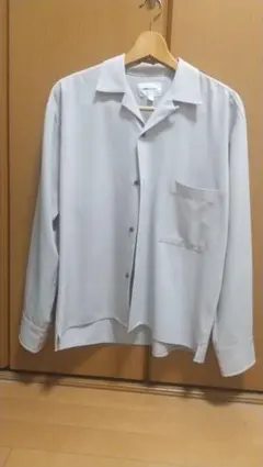 EMMA CLOTHES オープンカラーシャツ グレー Mサイズのサムネイル