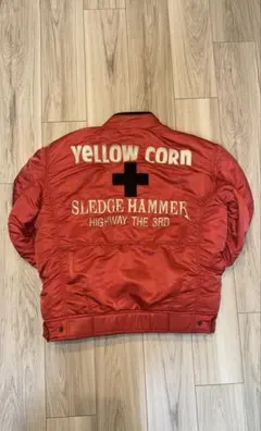 yellow corn SLEDGE HAMMER 3L 黒ジャケット - メルカリ