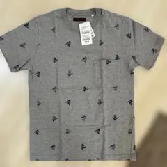 （タグ付き）BLUE BLUE アンカー柄 ポケットTシャツ グレー S（1）のサムネイル