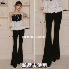 【新品未使用】Darich 美シルエットカットフレアパンツ BLK Mサイズ 新品未使用】Darich 美シルエットカットフレアパンツ BLK Mサイズ