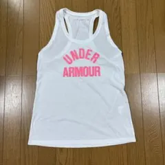 UNDER ARMOUR ホワイト タンクトップ SM
