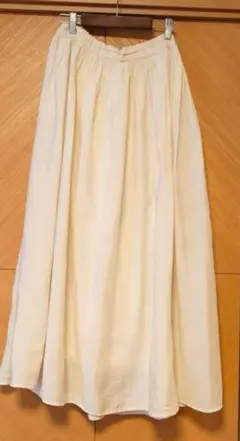 Lugnoncure フレアスカート　オフホワイト