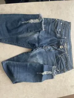 値下げ！ダメージ加工スキニーデニム
