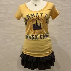 【新品未使用】　y2k 平成ギャル　ロングTシャツ　チャンピオン　М