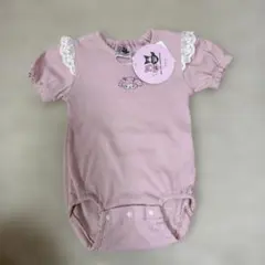 新品タグ付き futafuta マイメロディ サンリオ ロンパース 70 ピンクのサムネイル