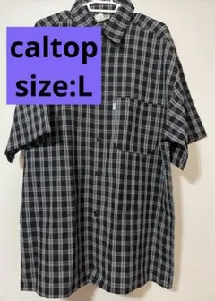 caltop ネルシャツ Lサイズ チェック