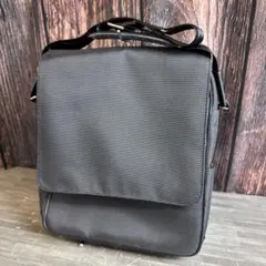 dunhill ダンヒル ボードン ナイロンキャンバス ショルダーバッグ 黒