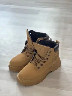 レディース ワークブーツ 24cm ブラウン ティンバーランド風 未使用