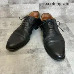 大人気】SCOTCH GRAIN ストレートチップ レザー 25 黒 246 - メルカリ